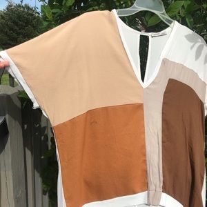 Zara S short sleeve top